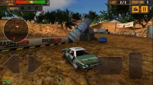 про машинки Столкновение и аварии машин в безумной гонке Игра Demolition Derby