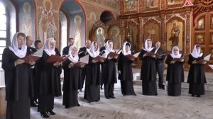 Хор кафедрального Спасо - Преображенского Собора г.Новокузнецка.