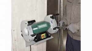 Лучший настольный заточный станок для профессиональных и домашних мастеров METABO DSD 250