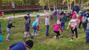 Подвижная игра "У медведя во бору"