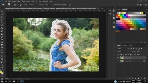 The Easy Background Removal Tool(Background Eraser Tool) Hidden In Photoshop (sinhala)