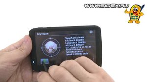 Sidex.ru: Видеообзор GPS навигатора Texet TN-610 Voice A5 (rus)