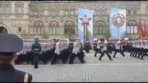 Парад2019. Идет впервые университет МВД