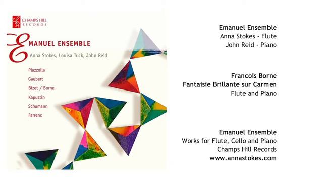 Borne Fantaisie Brillante Sur Carmen-Flute-and Piano-Anna Stokes-Flute and John Reid Piano смотреть онлайн