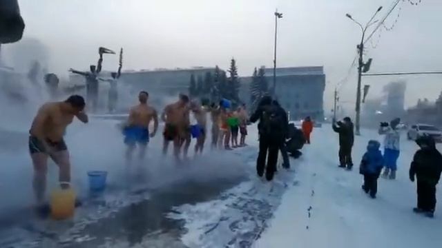 Залили мороз, Новосибирск ?? смотреть онлайн