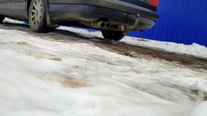 AUDI 100 2.6 sound/выхлоп