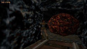 Tomb Raider 1. 13 уровень. Natlas Mines. 2 часть.