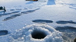 Ловля окуня на самодельную мормышку