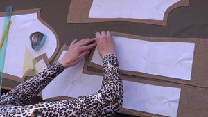 Раскрой подкладки