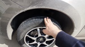 LADA GRANTA FL Смена зимних шин на летние с дисками