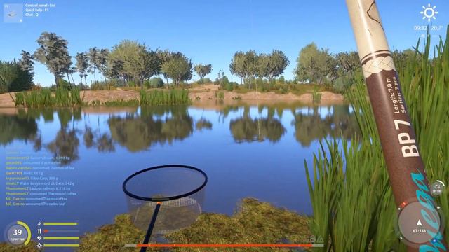 Russian Fishing 4 - Akhtuba River - TROPHY RUDD - Active Trophy Rudd Spot - смотреть онлайн