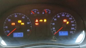 Сброс сервиса на VW polo 2002г.