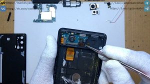Как разобрать, как поменять дисплей на телефоне Samsung Galaxy S20 FE  SM-G780F