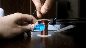 Как проверить катушку из эмалированного медного провода на наличие обрыва?