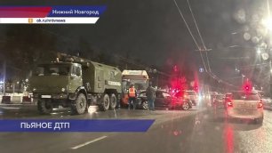 Пьяный водитель BMW врезался в автобус №71 в центре Сормово