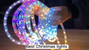 2023 year best supplier for wendadeco multicolor rope lights