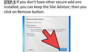 How to Uninstall McAfee Internet Security