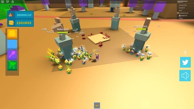 НОВАЯ АРМИЯ ЛУЧНИКОВ И САМЫЕ КРУТЫЕ ПУШКИ! СИМУЛЯТОР АРМИИ! ROBLOX