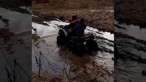 kayo bull 150. Едет по грязи.