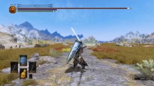 Skyrim 2020 Artorias Jump Flip Attack