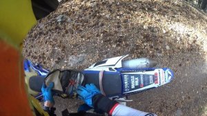 Yamaha WR450F Ремонт. Сломался в лесу, оторвало ловушку цепи...