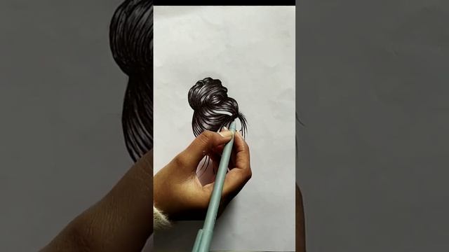 beautiful hairstyle | girl hairstyle drawing | cute hairstyle |