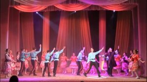 Танец «У Сафона в огороде» в исполнении образцового хореографического ансамбля «Калинка»