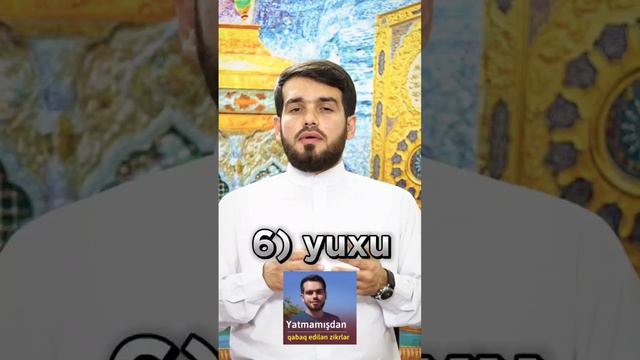 Ruzini çoxaldan əməllər hansılardır? - Hasan Mammadov