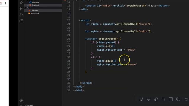 Add Video Background in a Website with Javascript and CSS | CSS & Javascript Projects for Beginners
