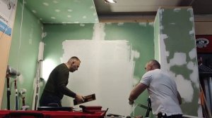 Шпаклёвка гладилкой Олейник Olejnik PRO, преимущества, ньюансы лайфхаки.