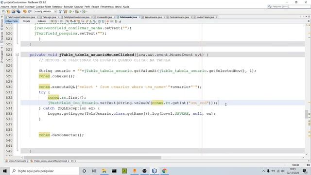 Aula 14 - Evento MouseClicked para preencher JTextFild quando clica na Table em Java смотреть онлайн