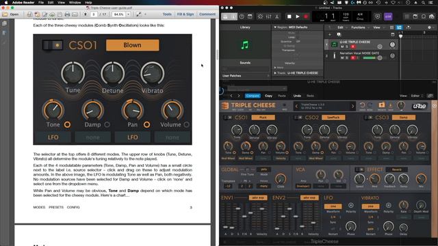 U-he Triple Cheese VST/AU Synth - BEST FREE AUDIO PLUGINS - Demo and Review