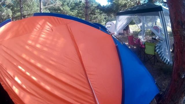 В отпуск с палатками, Часть шестая,Четвёртый день на Обском(17 июля).mp4 смотреть онлайн