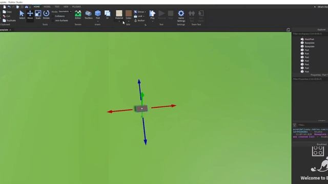 Making My Own Natural Disaster Survival In Roblox Studio...SPEED BUILD