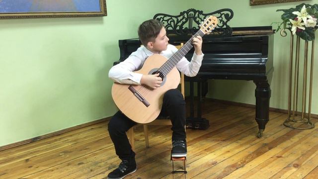 Кабанов Артур, Беларусь, Минск, «Сеньорита гитара - 2021» смотреть онлайн