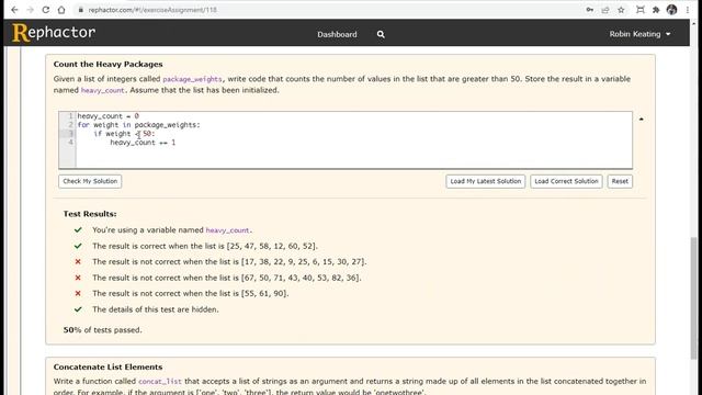Programming Exercise Assignments