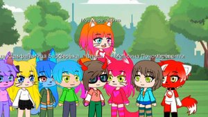 История о том, когда я с котами спала зелёный пёс завыл,синий кот прилетел из космоса и начали драк