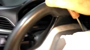 Как снять подушку безопастности на Hyundai Solaris