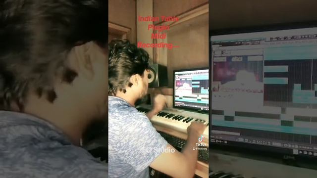 Tabla plugin midi record..  viral tiktok tabla  music recording isururanwalage musicproducer