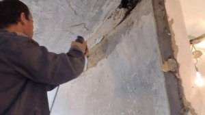 С чего начинать ремонт во вторичке. Зачистка пола и стен. Часть 2