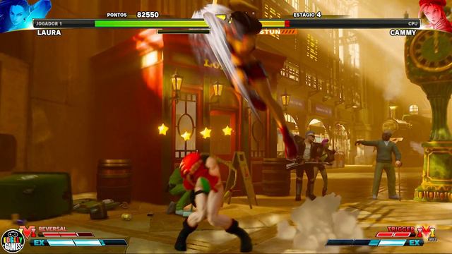 Street Fighter V - Laura - MOD Blaze Fielding - Streets of Rage 4
