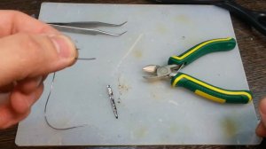 изготовление зимней окуневой блесны