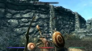 Skyrim: Helgen to High Hrothgar Arrow Teleport Glitch