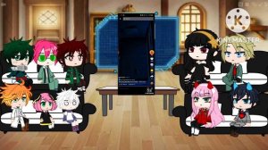 anime characters react to team goku wang ling part 7