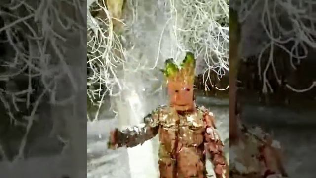 Грут любит снег😁  I am Groot🙂. В Павлодаре