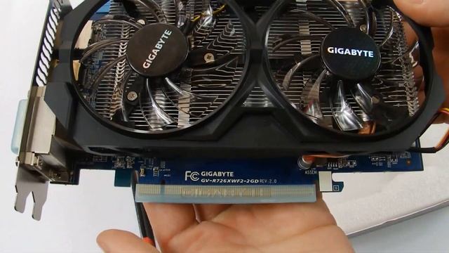 Видеокарта Gigabyte Radeon R7 260X (GV-R726XWF2-2GD) | unboxing смотреть онлайн