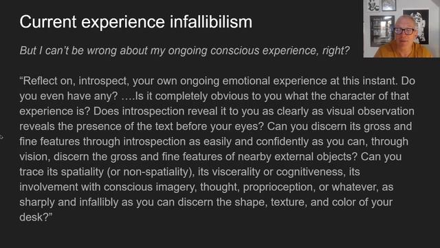 Schwitzgebel on the Unreliability of Introspection смотреть онлайн