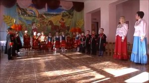 Гимн Кубани в исполнении дошколят-казачат
