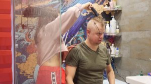 Стрижка наголо в 4k