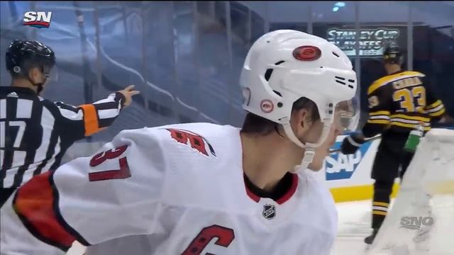 NHL Highlights | 1st Round, Game 2: Hurricanes vs. Bruins – Aug. 13, 2020 смотреть онлайн